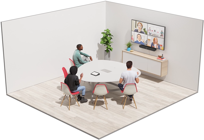 Logitech Rally Bar Mini sale piccole assemblea condominio ibrida studio amministratore